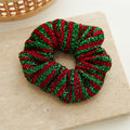 Striped Elastic Hair Scrunchie - DippedShop Wholesale - #2899