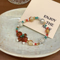 Snowman Bell Tassel Bracelets - DippedShop Wholesale - #4099