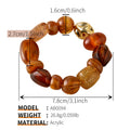 Irregular Acrylic Color Block Bracelet - DippedShop Wholesale - #7235