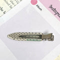 Vintage No Bend Acrylic Hair Clip 6W6HCP1256