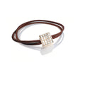 Vintage Square Shape Rhinestones Hair Tie MK2BW6W6HHT02
