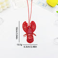 Creative Sequin Beaded Lobster Pendant Bag Charm 6W10BBC795