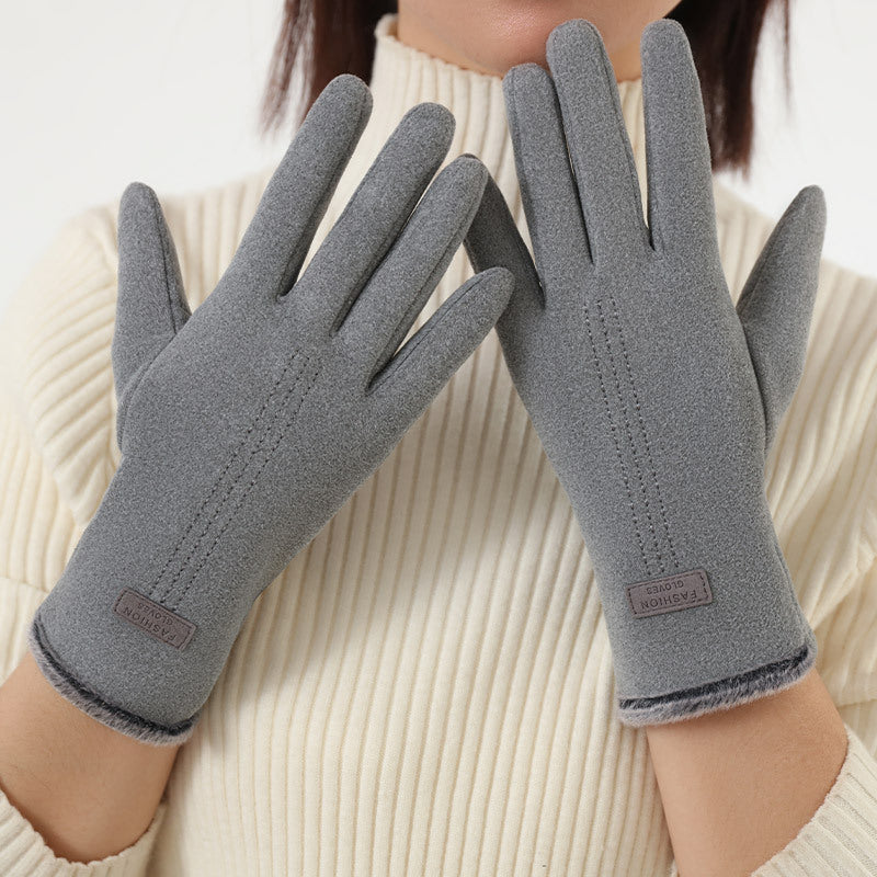 Fleece Lined Warm Gloves - DippedShop Wholesale - #3715