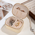 Trendy Portable Travel PU Jewelry Case 6W13HSJ125