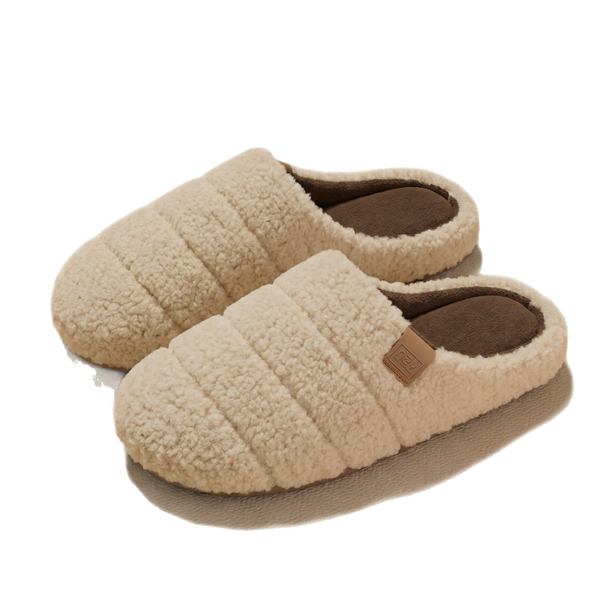 Minimalist Solid Color Non-Slip Indoor Slippers 6W8FSP234