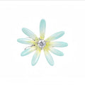 Stylish 3D Rhinestones Daisy Hair Clips 6W6HCP1227