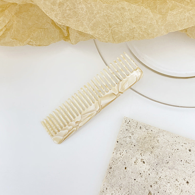 Vintage Square Acetate Portable Hair Combs MK2PPM6CT5CB39