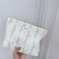 Floral Quilted Makeup Bag - DippedShop Wholesale - #3795