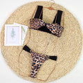 Color Block Strap Bikini - DippedShop Wholesale - #5763