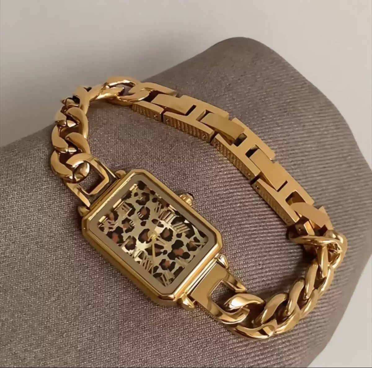 Leopard Print Watch - DippedShop Wholesale - #5971