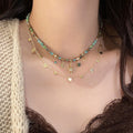 Vintage Starburst Pendant Necklace - DippedShop Wholesale - #0803