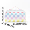 Stylish Striped Waterproof PVC Cosmetic Bag MK2BLW6C5CO21