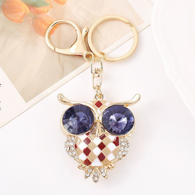 Owl Pendant Bag Charm - DippedShop Wholesale - #9507