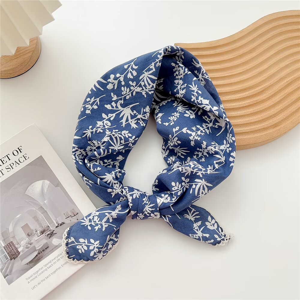 Animal Print Silk Scarf - DippedShop Wholesale - #6515