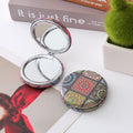 Round Foldable Double-sided Makeup Mirror MK2PPFN6CT5MR37