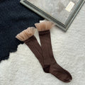 Fairy Tulle Ruffle Slouch Socks 6W8FSO769