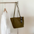 Minimalist Matte Casual Bucket Tote Bag 6W10BBG2474