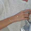 Elegant Rhinestone Lucky Clove - DippedShop Wholesale - #1155