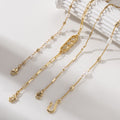 Gold Plated Pearl Bracelet - DippedShop Wholesale - #2483