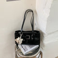 Vintage Buckle Commuter Baguette Shoulder Bag 6W10BBG2411