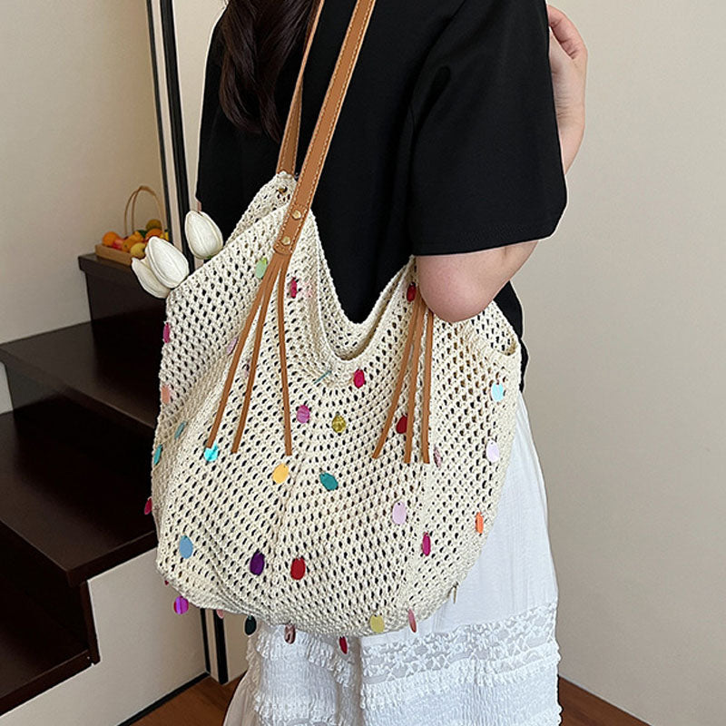 Hollow Out Tote Bag - DippedShop Wholesale - #0659