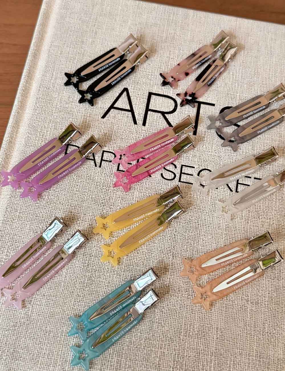 Minimalist Star Hair Clip - DippedShop Wholesale - #4019