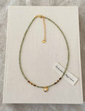Crystal Heart Beaded Choker - DippedShop Wholesale - #5107