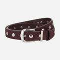 Punk Style Studded Pink Buckle Leather Belt MK2LEEP6W6JBT35
