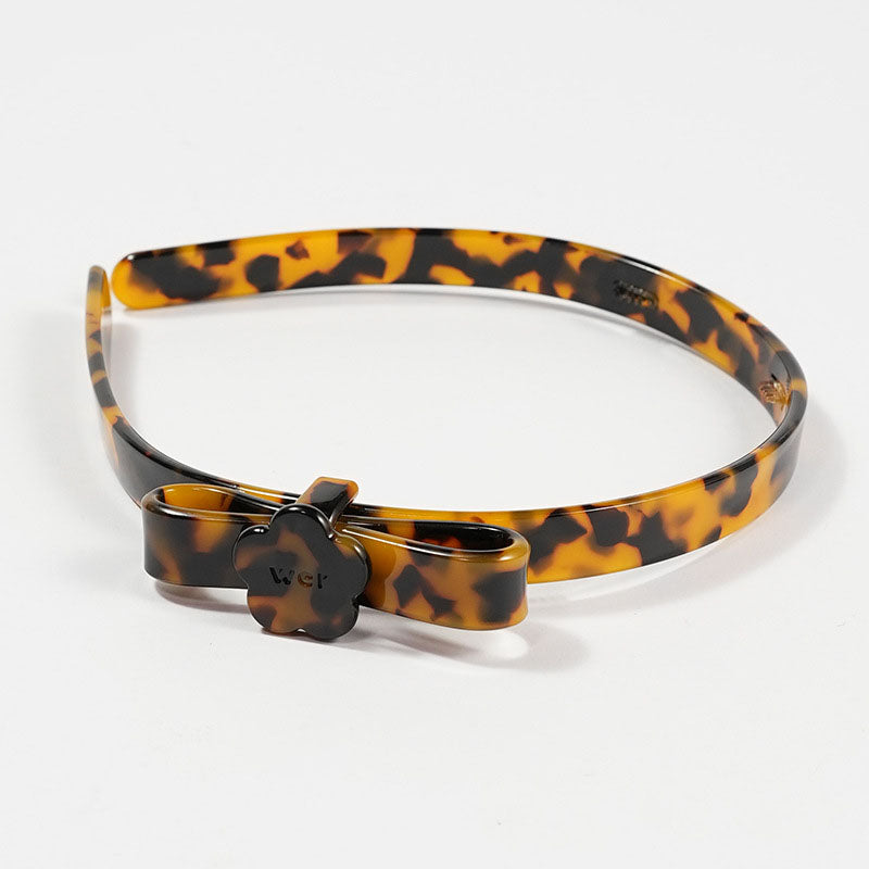 Bowknot Acetate Headband - DippedShop Wholesale - #4147