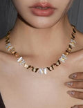 Gold Plated Butterfly Choker - DippedShop Wholesale - #1971