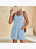 Solid Pocket Jumpsuit - DippedShop Wholesale - #4819