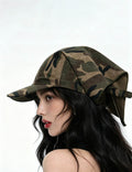 Vintage Camo Hip-hop Street Headscarf Baseball Cap 8BK6HAT192L