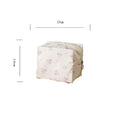 Cute Pink Floral Portable Cosmetic Bag MK2BW6W10BOB418