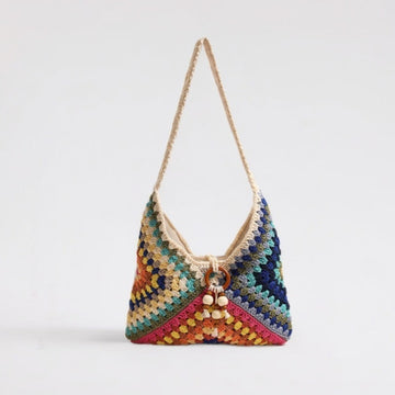 Simple Beach Straw Shouder Bag DP25B750