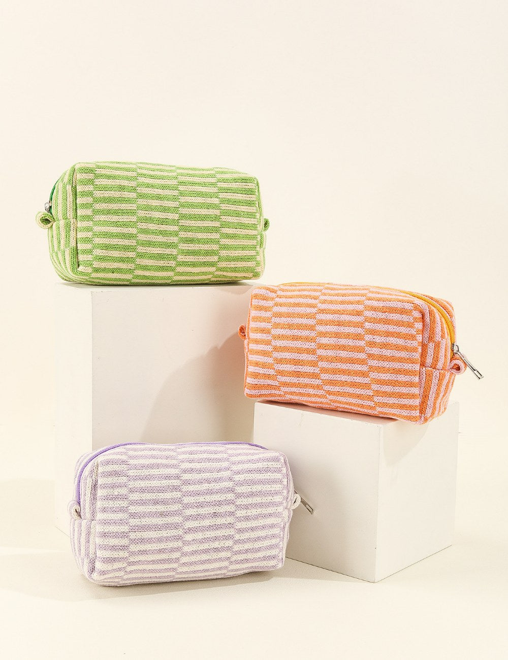 Color Block Simple Make Up Bag DPB0108