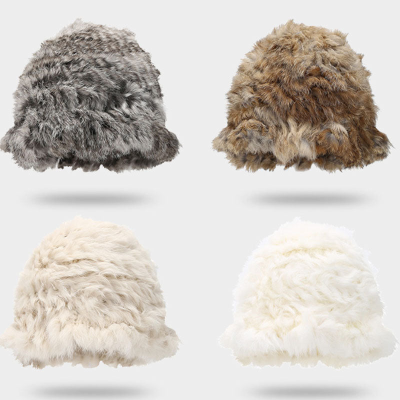 Fluffy Fuzzy Thermal Windproof Bucket Hat DP25H713