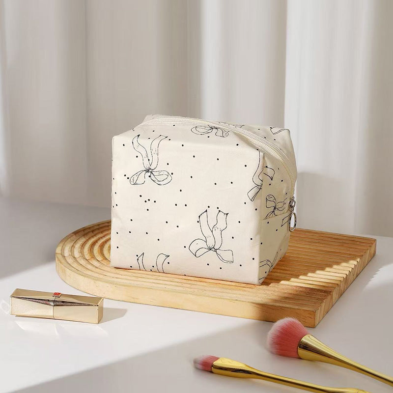 Bow Cosmetic Bag - DippedShop Wholesale - #9283