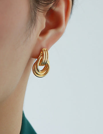 Elegant Simple Geometric Earrings DPJE15