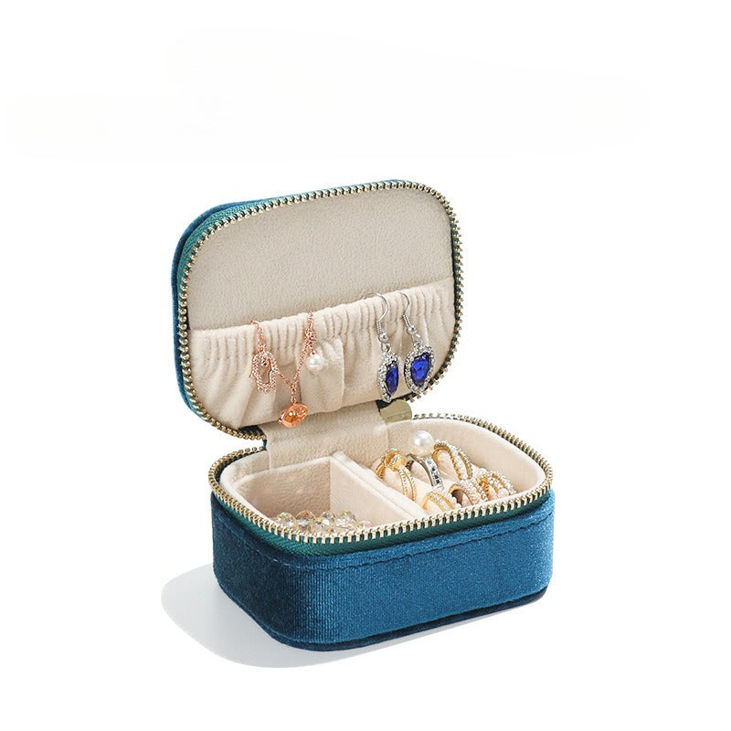 Stylish Large Capacity Solid Color Jewelry Case 8CW6BOB354L