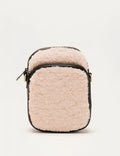 Faux Shearling Crossbody Camera Bag ES31835SP