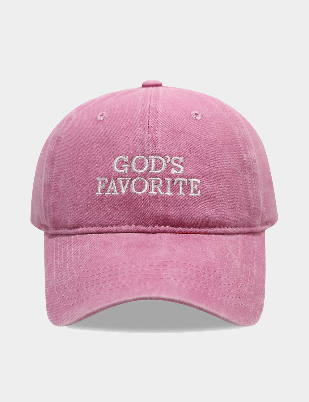 Letter Embroidered Solid Color Baseball Cap DP25E981