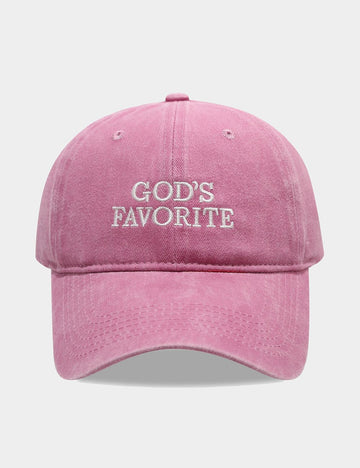 Letter Embroidered Solid Color Baseball Cap DP25E981