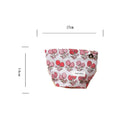 Strawberry Print Cosmetic Bag - DippedShop Wholesale - #2659