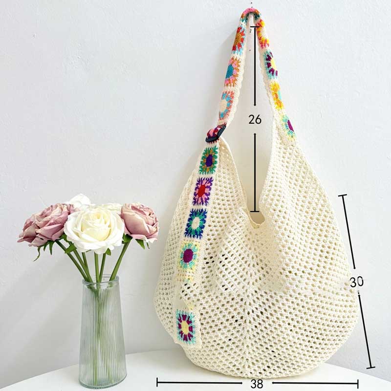 Boho Hollow Out Shoulder Bag - DippedShop Wholesale - #2211