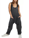 Loose Pocket Jumpsuit - DippedShop Wholesale - #5699
