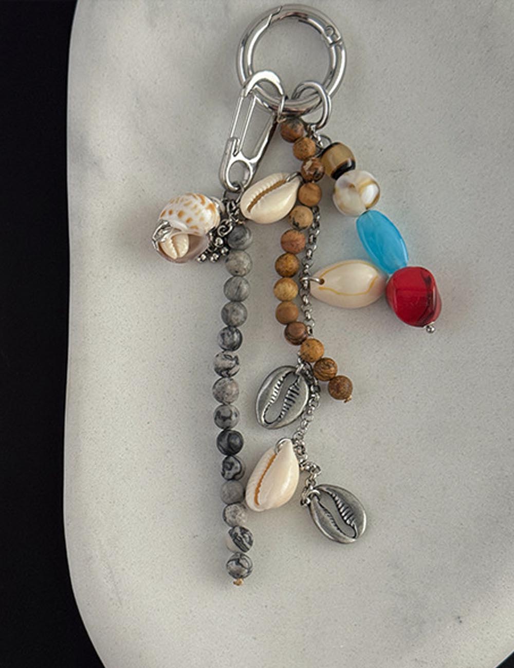 Beach Beaded Tassel Charm - DippedShop Wholesale - #8979