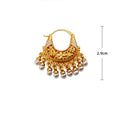 Bohemian Pearl Tassel Hoop Earrings - DippedShop Wholesale - #1571