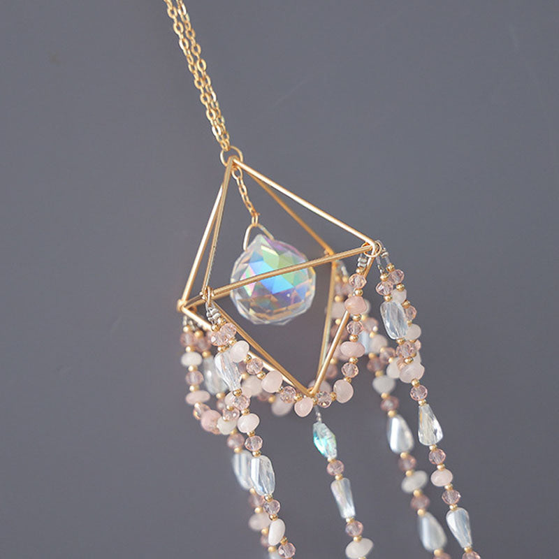 Crystal Beaded Suncatcher - DippedShop Wholesale - #4707