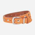 Punk Style Studded Pink Buckle Leather Belt MK2LEEP6W6JBT35