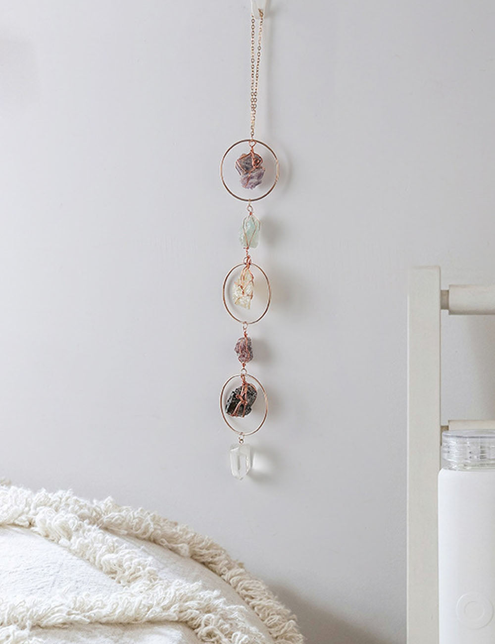 Natural Crystal Wind Chime - DippedShop Wholesale - #5075